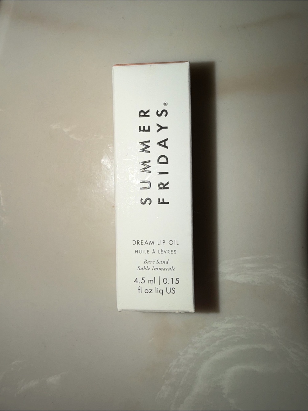 Summer Fridays Lip Oil Box in Peachy Bare Sand